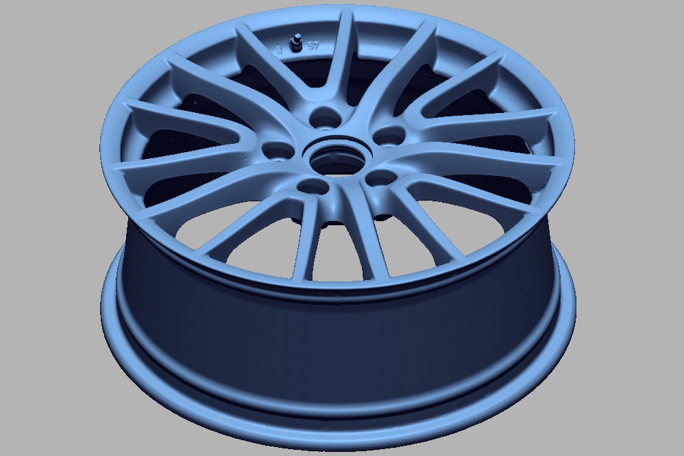 3D сканирование дисков автомобиля